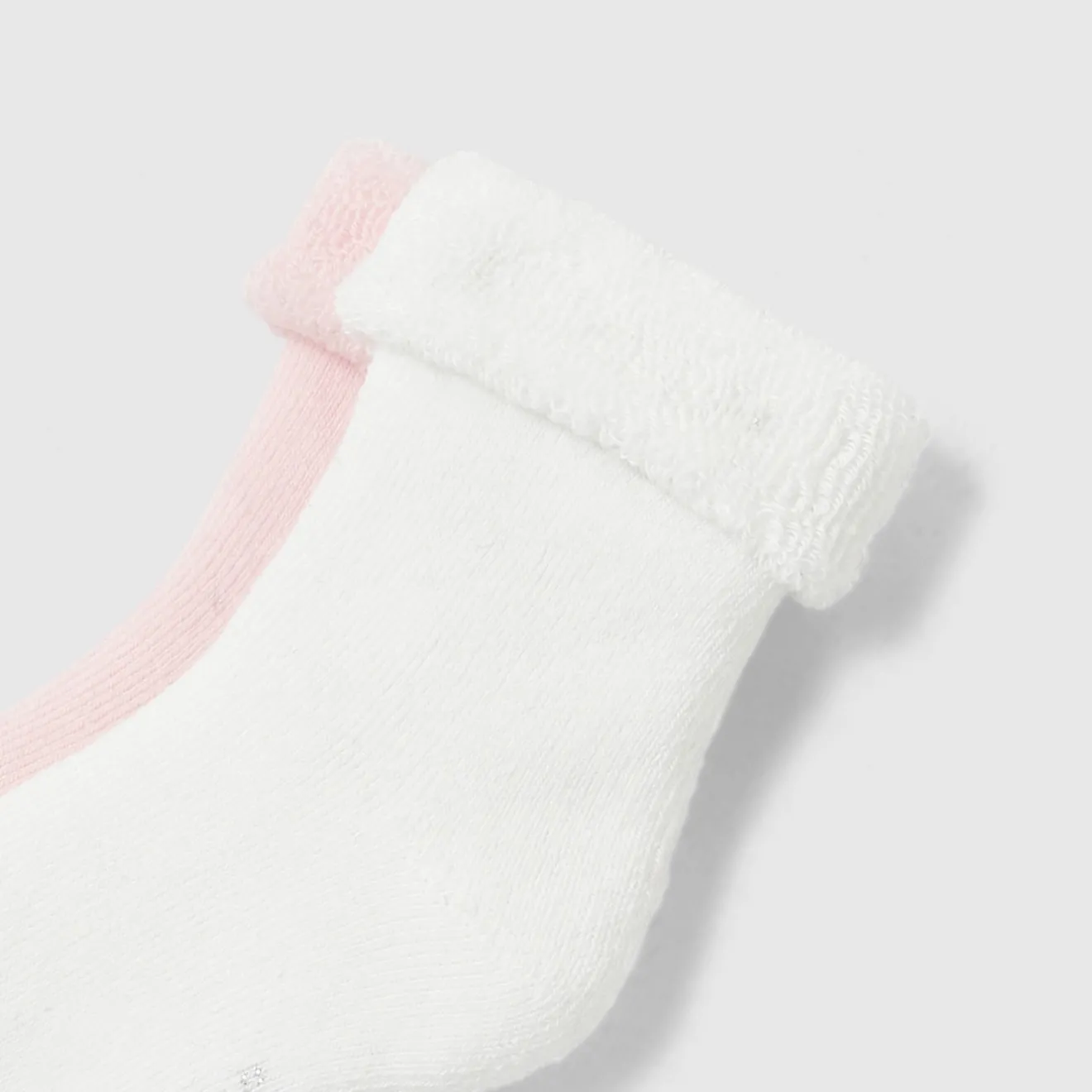 Jacadi Socken, Strumpfhosen Und Stiefelchen|Socken Und Strumpfhosen>Socken-Duo für Mädchen WEISS/ROSA