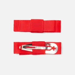 Jacadi Haar-Accessoires|Accessoires>Spangen-Duo für Mädchen LEBENDIGES ROT