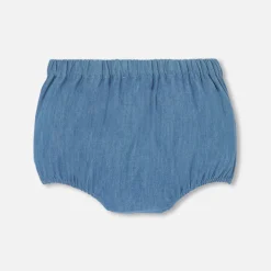 Jacadi Spieler, Latzhosen, Ensembles>Spieler für Babys aus leichtem Denim JEANSHELLBLAU