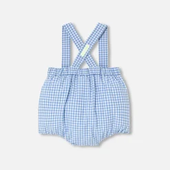 Jacadi Spieler, Latzhosen, Ensembles>Spieler mit Vichy-Karos für Baby Jungen BLAU/WEISS