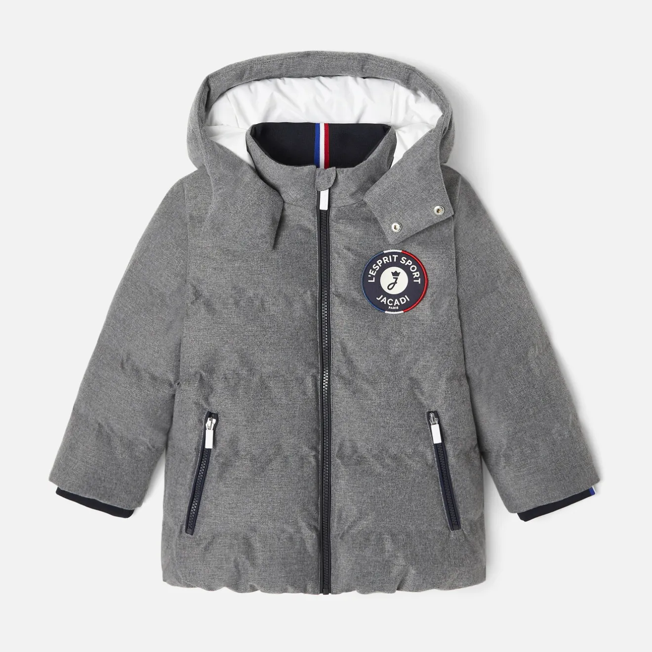 Jacadi Jacken & Mäntel>Steppjacke für Jungen GRAU MELIERT HELL JACADI