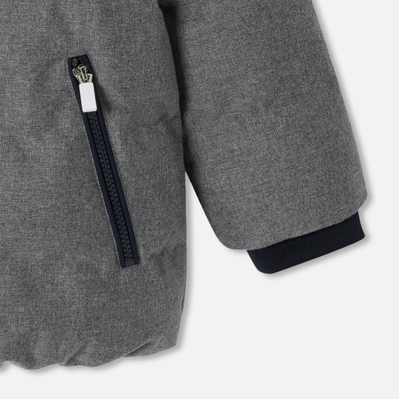 Jacadi Jacken & Mäntel>Steppjacke für Jungen GRAU MELIERT HELL JACADI