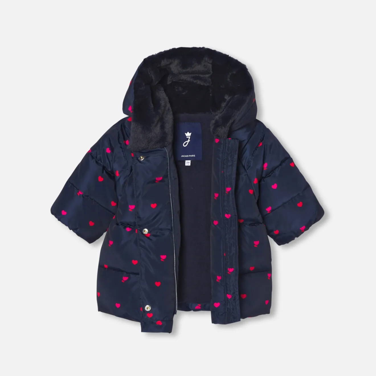 Jacadi Jacken & Mäntel>Steppjacke Kleinkind Mädchen MARINEBLAU JACADI