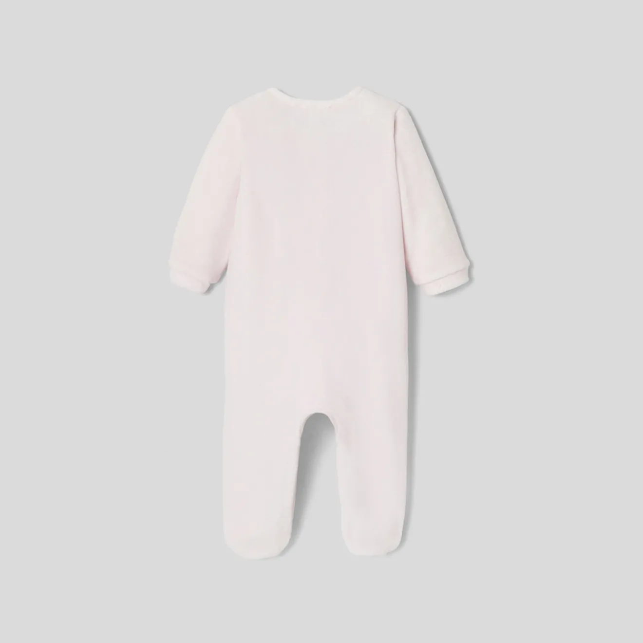 Jacadi Strampler & Schlafanzüge|Strampler>Strampler aus Frotteesamt für Mädchen ROSA BLASS JACADI