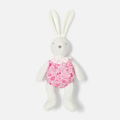 Jacadi Babyspielzeug, Plüschtiere & Schnuffeltücher|Kuscheltiere & Schnuffeltücher>Strampler für den mittelgroßen Plüschhasen ROSA/MEHRFARBIG