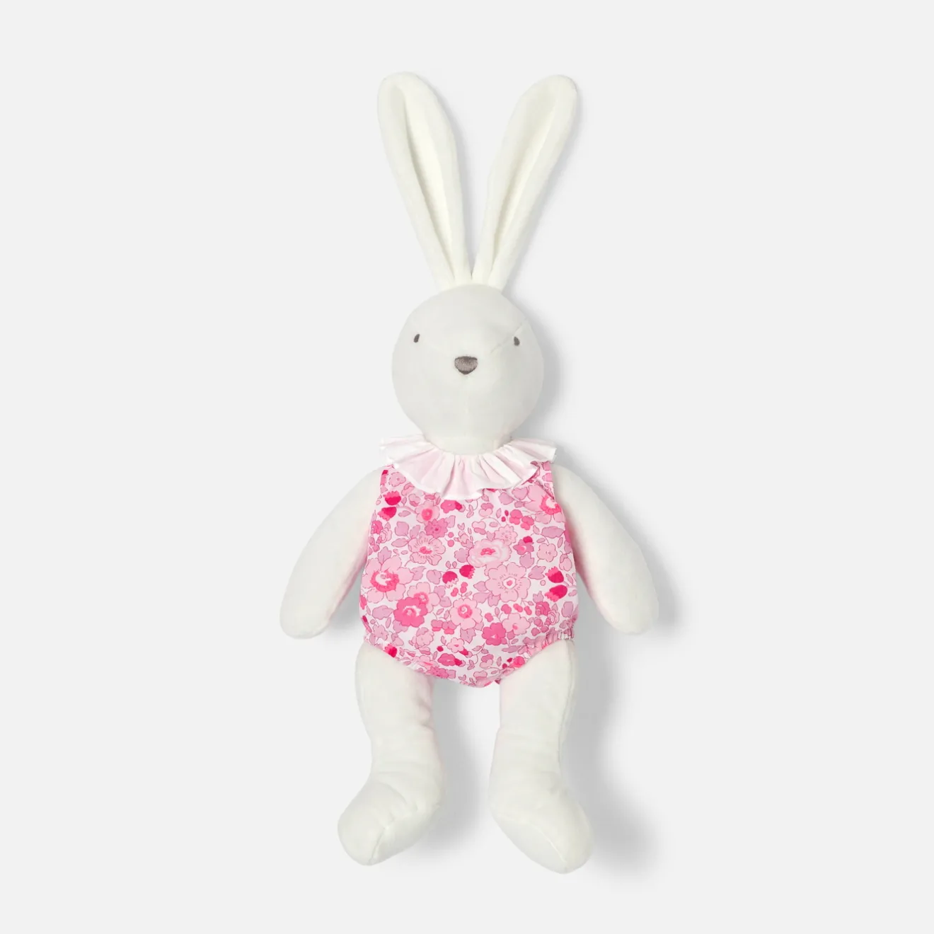 Jacadi Babyspielzeug, Plüschtiere & Schnuffeltücher|Kuscheltiere & Schnuffeltücher>Strampler für den mittelgroßen Plüschhasen ROSA/MEHRFARBIG
