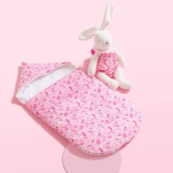 Jacadi Babyspielzeug, Plüschtiere & Schnuffeltücher|Kuscheltiere & Schnuffeltücher>Strampler für den mittelgroßen Plüschhasen ROSA/MEHRFARBIG