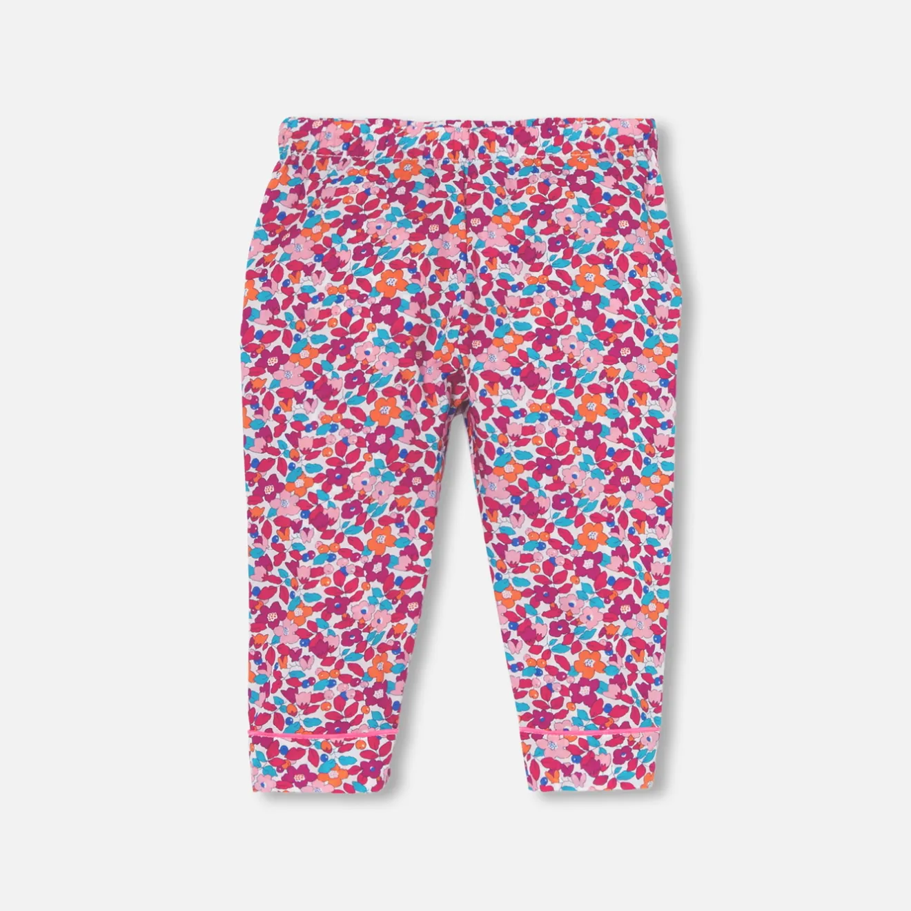 Jacadi Strampler|Strampler & Schlafanzüge>Strampler für Mädchen aus Liberty-Stoff ROSA/MEHRFARBIG