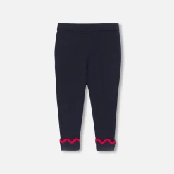 Jacadi Hosen & Shorts>Strickhose Kleinkind Mädchen MARINEBLAU JACADI