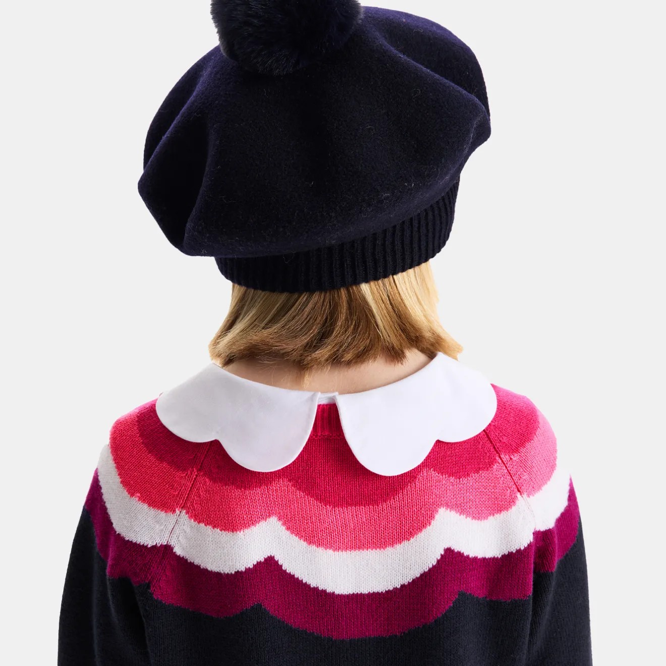 Jacadi Pullover, Sweatshirts, Strickjacken>Strickjacke für Mädchen MARINEBLAU/MEHRFARBIG
