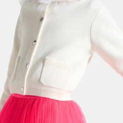 Jacadi Pullover, Sweatshirts, Strickjacken>Strickjacke für Mädchen WEICHES JACADI WEISS