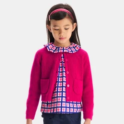 Jacadi Pullover, Sweatshirts, Strickjacken>Strickjacke für Mädchen ROSE GRENADINE
