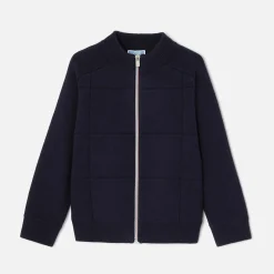 Jacadi Pullover, Sweatshirts, Strickjacken>Strickjacke mit Reißverschluss für Jungen MARINEBLAU JACADI