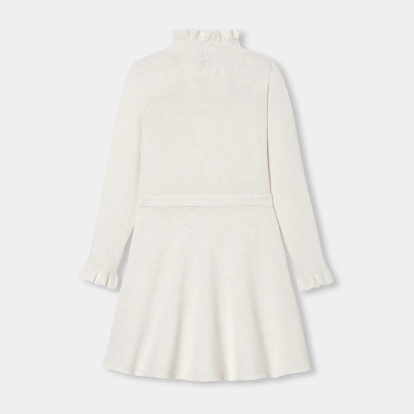 Jacadi Kleider & Röcke>Strickkleid für Mädchen WEICHES JACADI WEISS