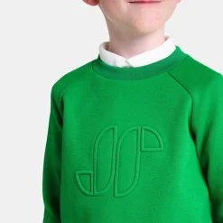 Jacadi Pullover, Sweatshirts, Strickjacken>Sweatshirt aus Baumwollpiqué für Kind GRÜN