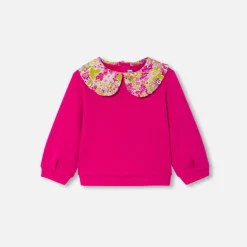 Jacadi Pullover, Sweatshirts, Strickjacken>Sweatshirt aus Molton Kleinkind Mädchen HIMBEERE