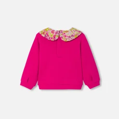 Jacadi Pullover, Sweatshirts, Strickjacken>Sweatshirt aus Molton Kleinkind Mädchen HIMBEERE