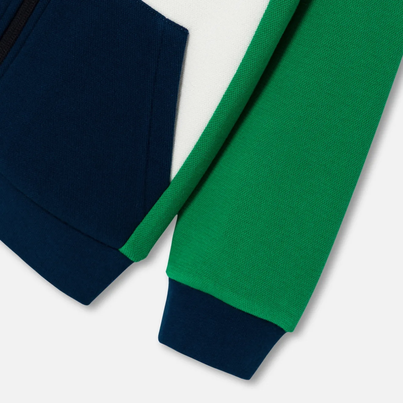 Jacadi Pullover, Sweatshirts, Strickjacken>Sweatshirt mit Kapuze für Jungen MARINEBLAU/GRÜN