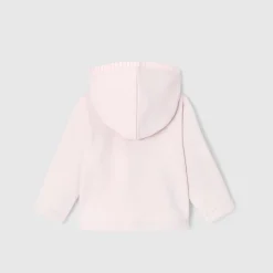 Jacadi Pullover, Sweatshirts, Strickjacken>Sweatshirt mit Reißverschluss für Mädchen ROSA PUDER JACADI