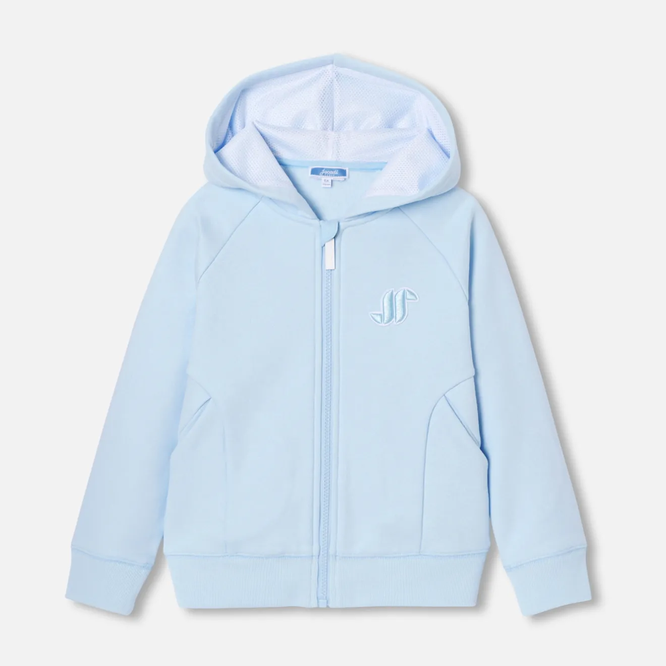 Jacadi Pullover, Sweatshirts, Strickjacken>Sweatshirt mit Reißverschluss und Kapuze für Jungen WOLKE