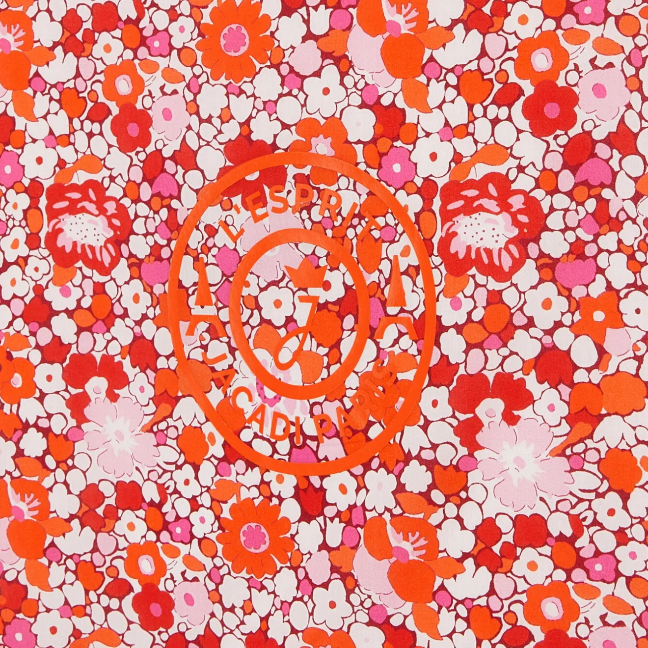 Jacadi Weitere Accessoires>Tasche aus Liberty-Stoff ORANGE/ MEHRFARBIG