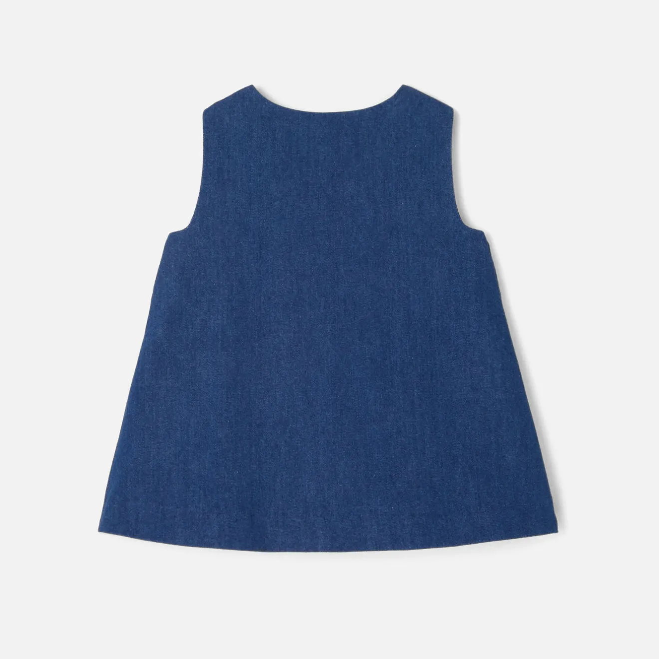 Jacadi Kleider>Trägerkleid aus Jeansstoff JEANSDUNKELBLAU
