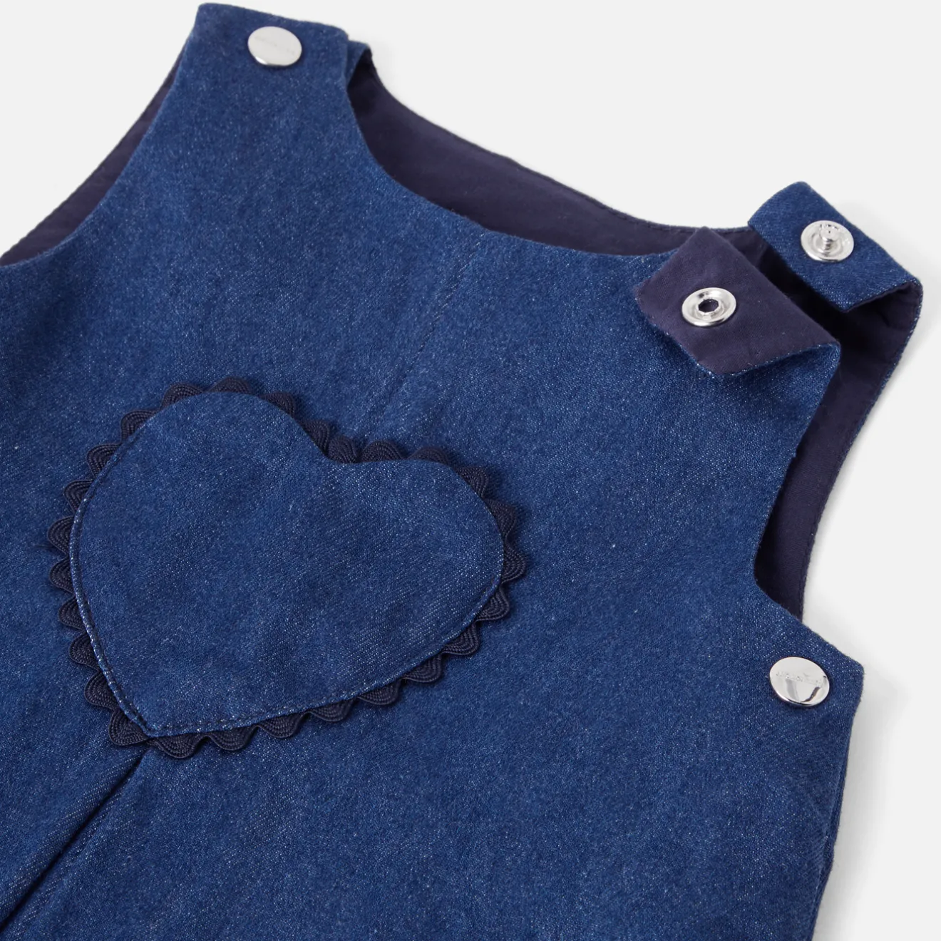 Jacadi Kleider>Trägerkleid aus Jeansstoff JEANSDUNKELBLAU