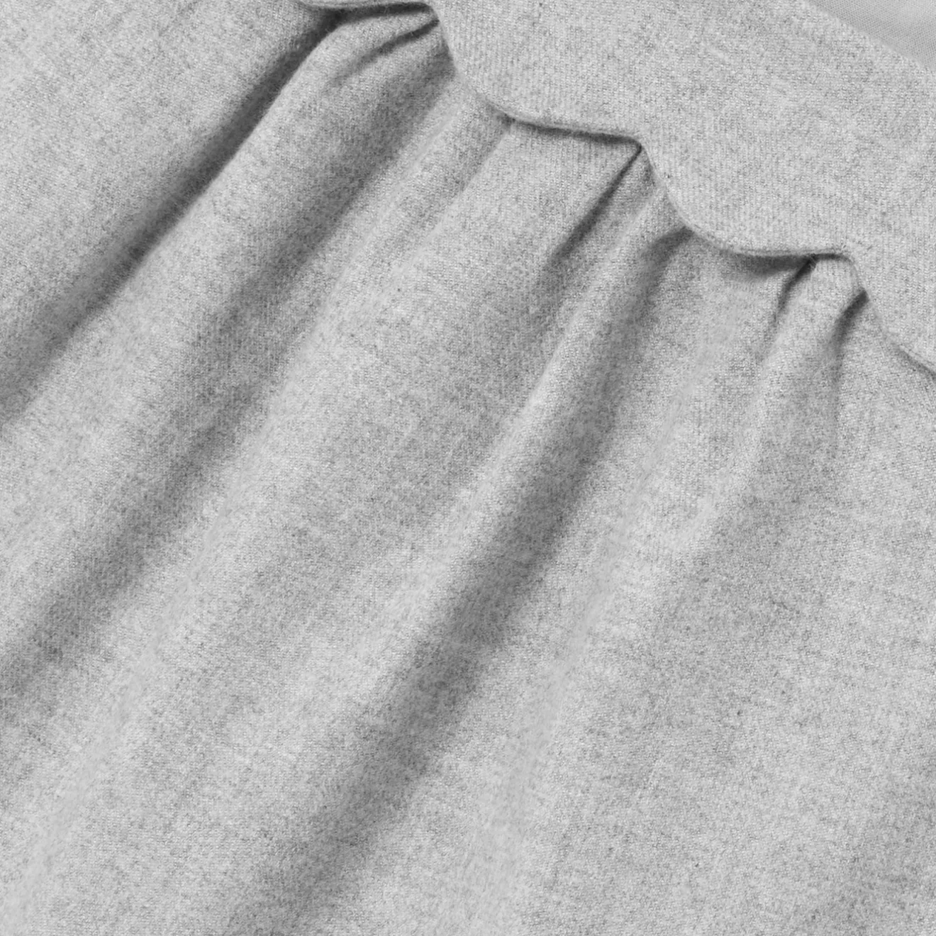 Jacadi Kleider>Trägerkleid für Baby Mädchen aus Flanell GRAU MELIERT HELL JACADI