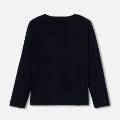 Jacadi T-Shirts, Polos, Langarmshirts>T-Shirt mit langen Ärmeln für Jungen MARINEBLAU JACADI