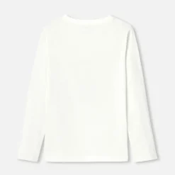 Jacadi T-Shirts, Polos, Langarmshirts>T-Shirt mit langen Ärmeln für Jungen WEICHES JACADI WEISS