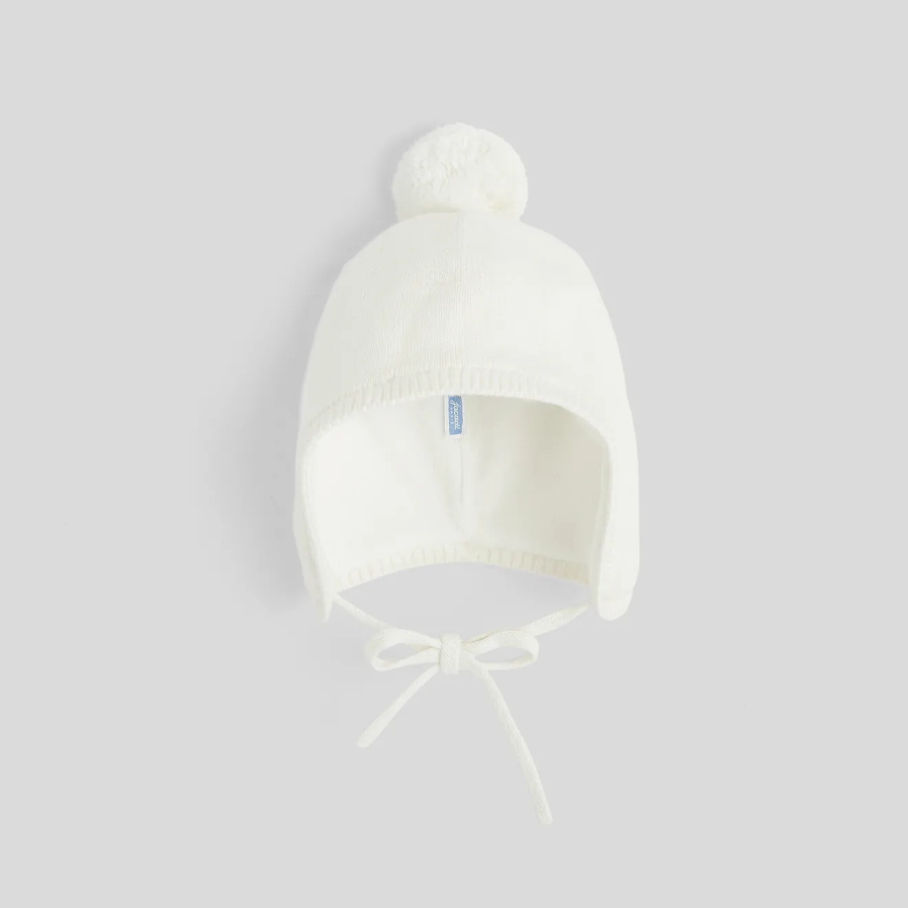 Jacadi Weitere Accessoires|Mützen, Schale Und Handschuhe>Unifarbenes Mützchen für Babys WEICHES JACADI WEISS