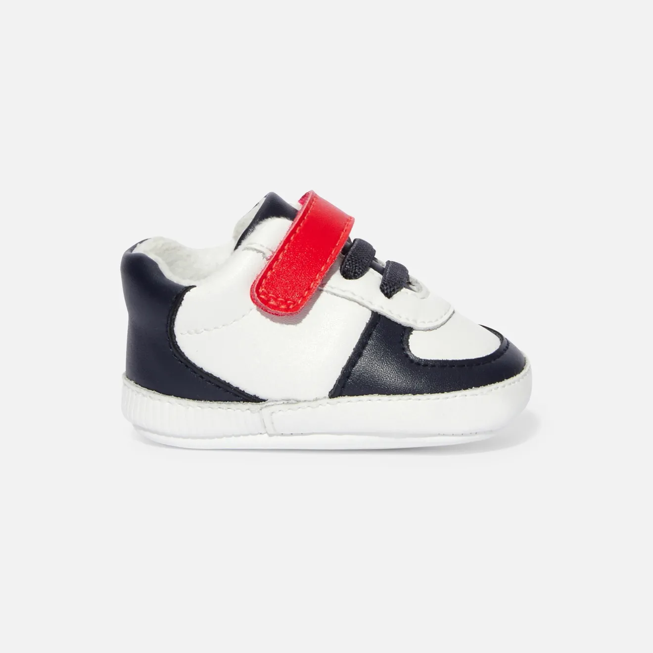 Jacadi Socken Und Stiefelchen|Socken>Weiche Sneakers für Baby Jungen MARINEBLAU/WEISS