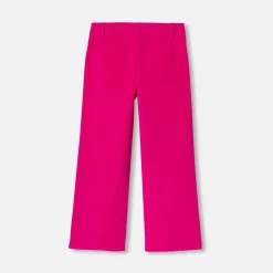 Jacadi Hosen Und Leggings>Weite Samthose für Mädchen ROSE GRENADINE