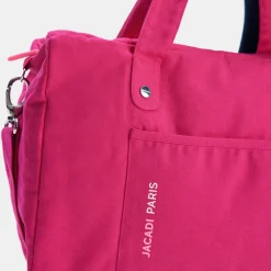 Jacadi Wickeltaschen & Kulturbeutel|Wickeltaschen & Kulturbeutel>Wickeltasche aus Baumwollstoff ROSA FUSCHIA