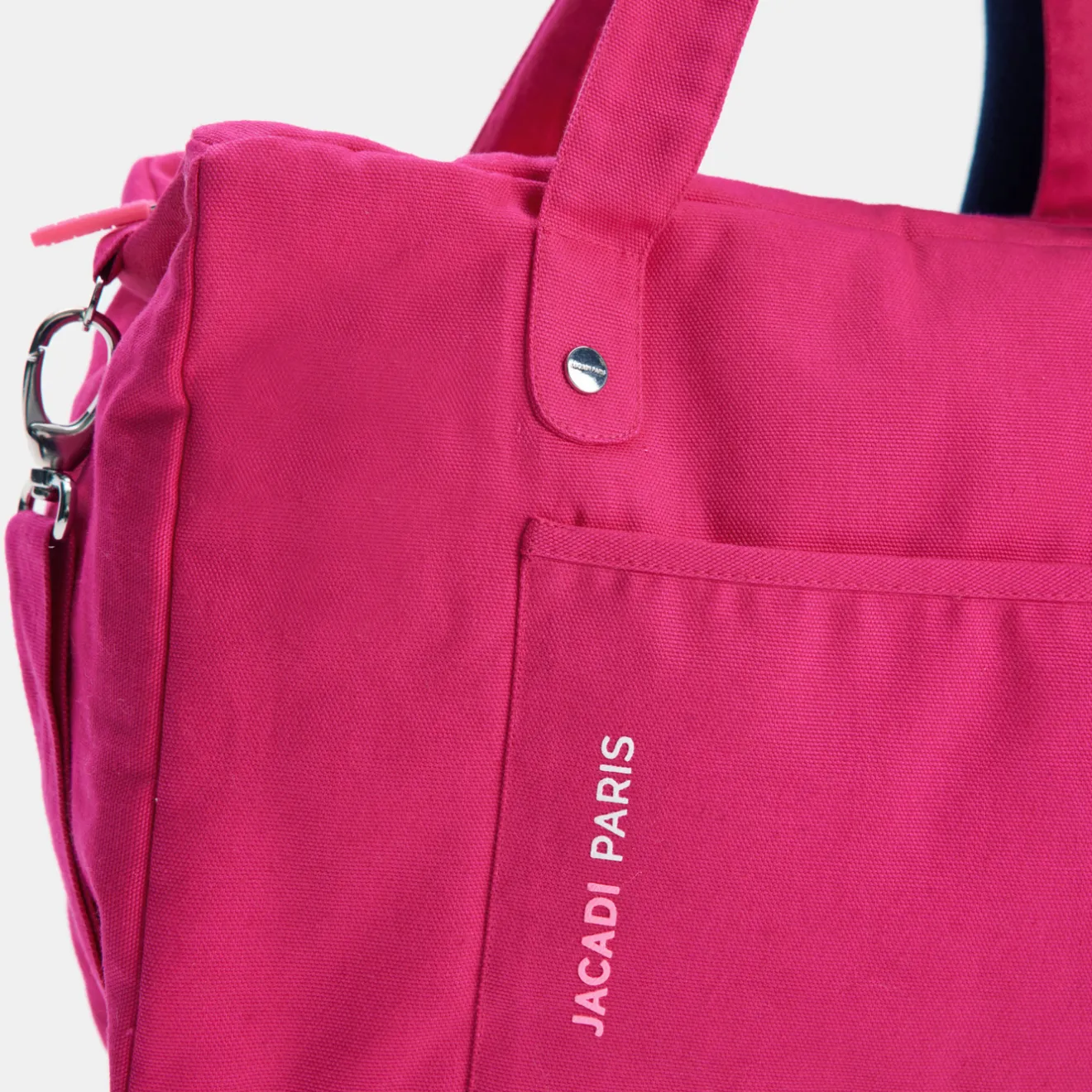 Jacadi Wickeltaschen & Kulturbeutel|Wickeltaschen & Kulturbeutel>Wickeltasche aus Baumwollstoff ROSA FUSCHIA