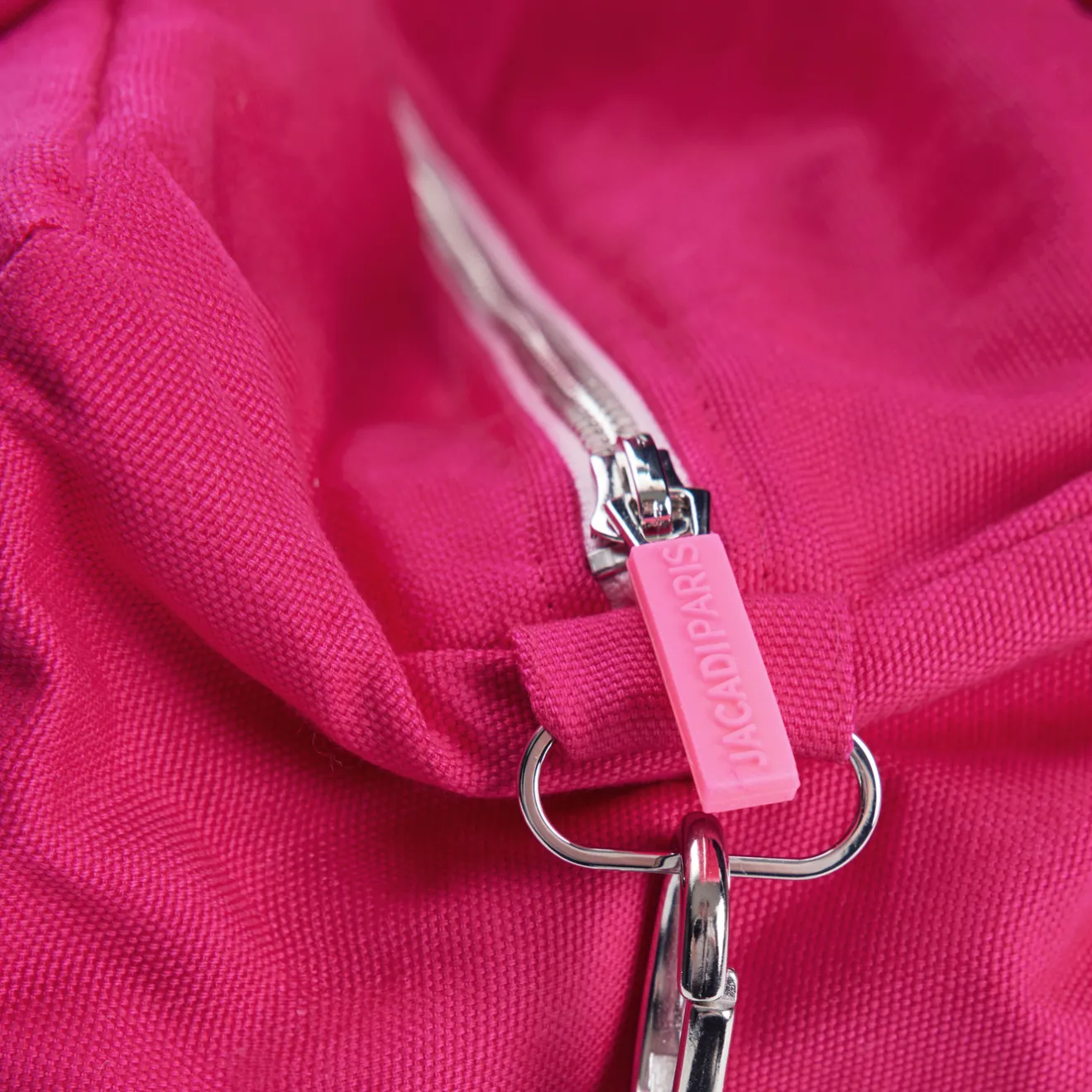Jacadi Wickeltaschen & Kulturbeutel|Wickeltaschen & Kulturbeutel>Wickeltasche aus Baumwollstoff ROSA FUSCHIA
