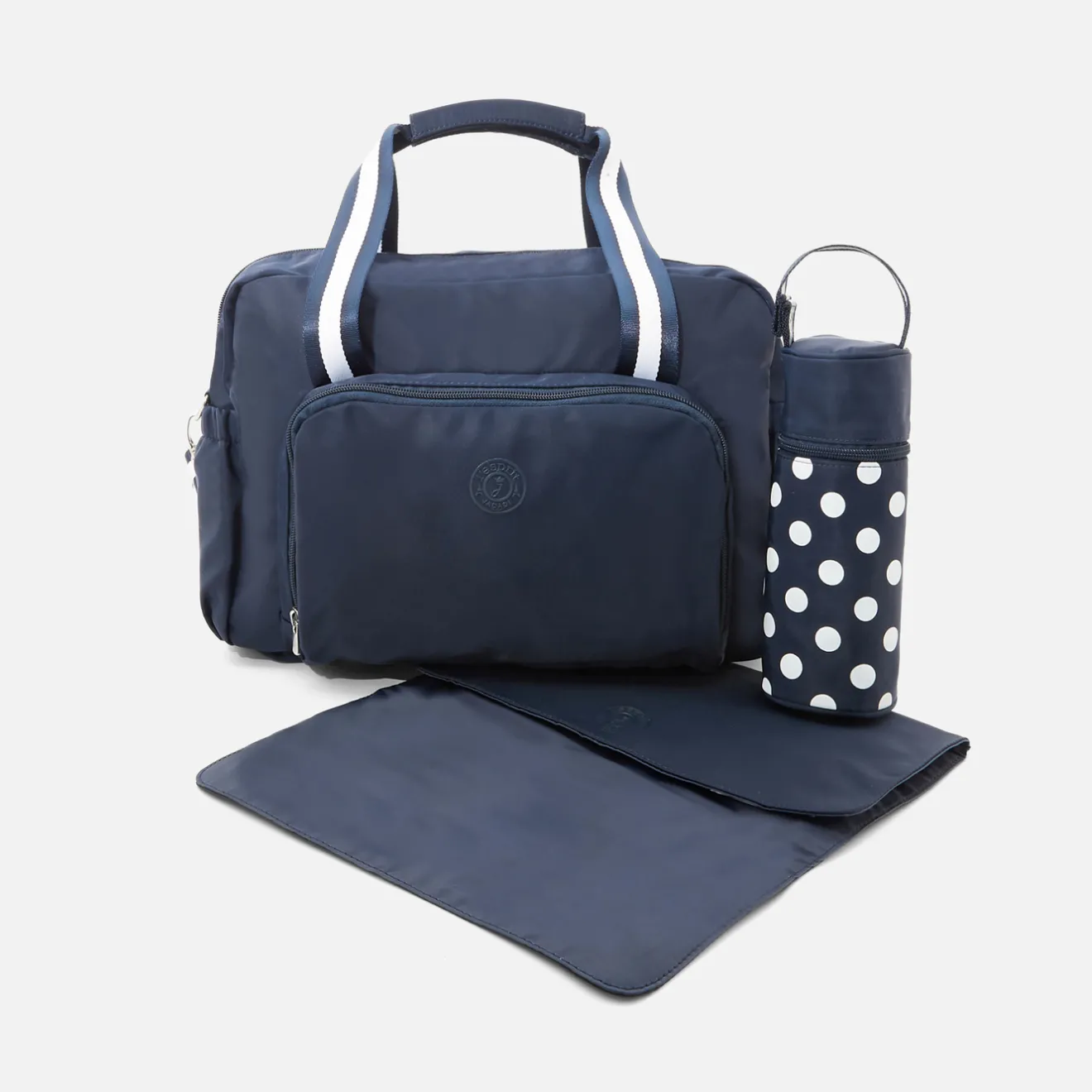 Jacadi Wickeltaschen & Kulturbeutel|Wickeltaschen & Kulturbeutel>Wickeltasche mit Zubehör MARINEBLAU JACADI