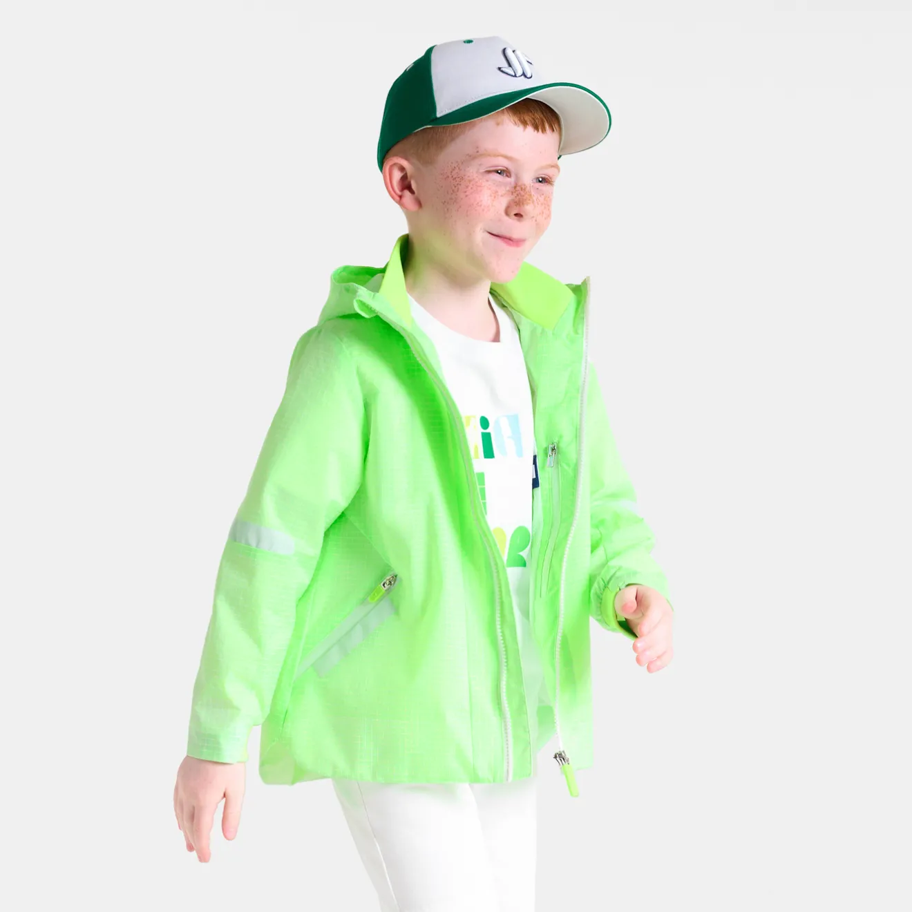 Jacadi Jacken & Mäntel|Jacken & Mäntel>Windjacke für Jungen WEISS/GRÜN