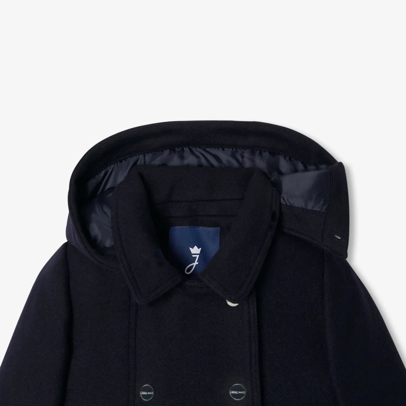 Jacadi Jacken & Mäntel>Wollmantel für Mädchen MARINEBLAU JACADI